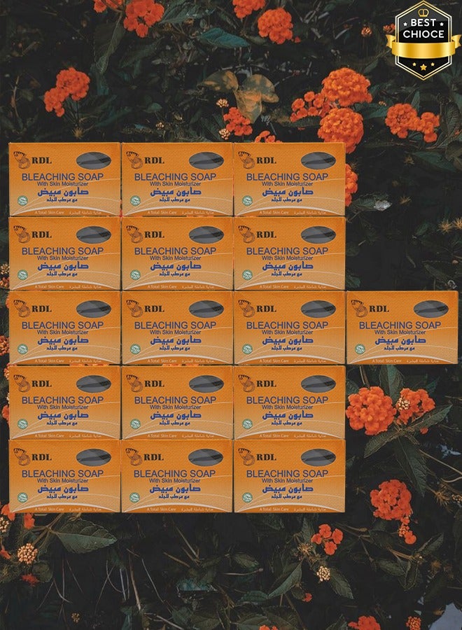 Soap 16 Pieces Bleaching Soap With Skin Moisturizer 135 Grams - Image 1