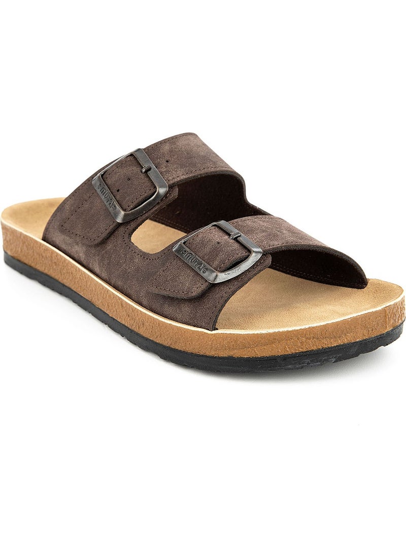MUYA Orthopedix Allen Anatomical Double Buckle Men's Slippers 31330  - Image 1