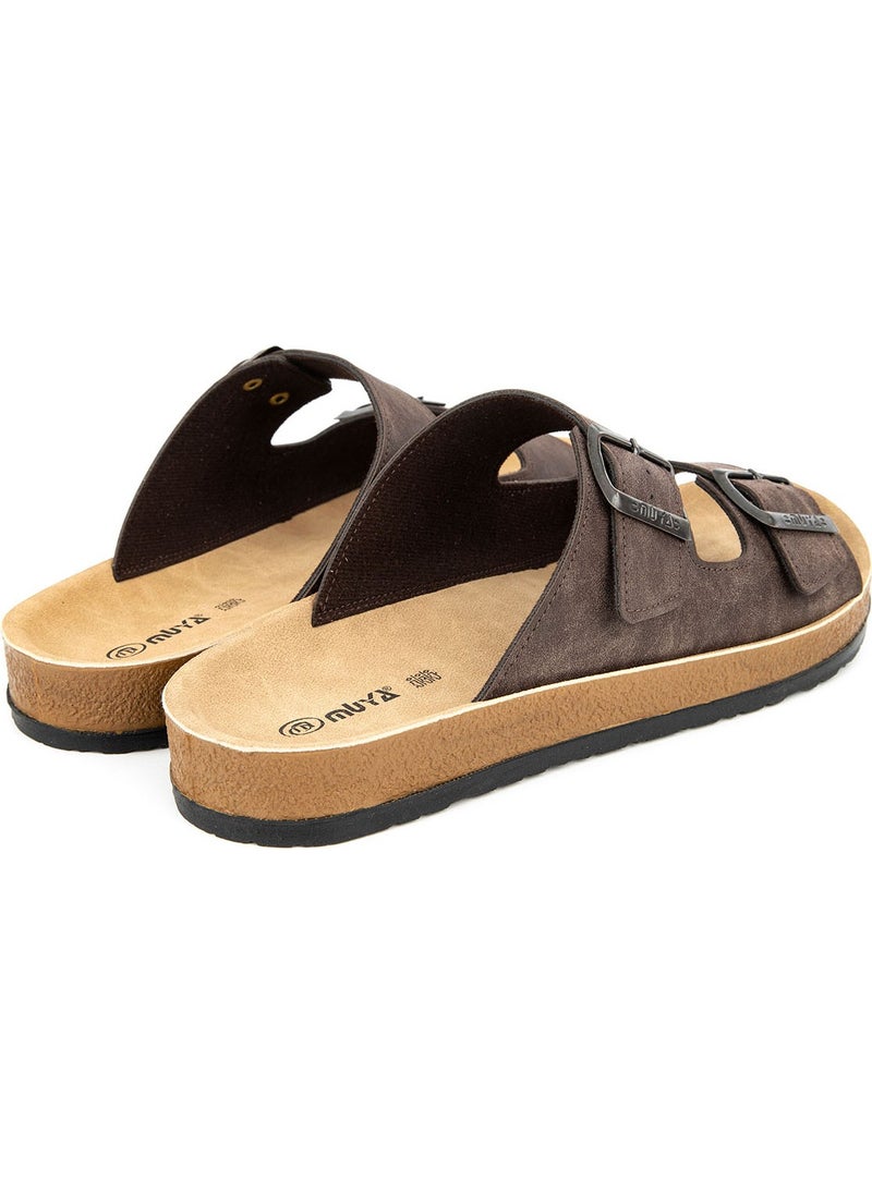 MUYA Orthopedix Allen Anatomical Double Buckle Men's Slippers 31330  - Image 5