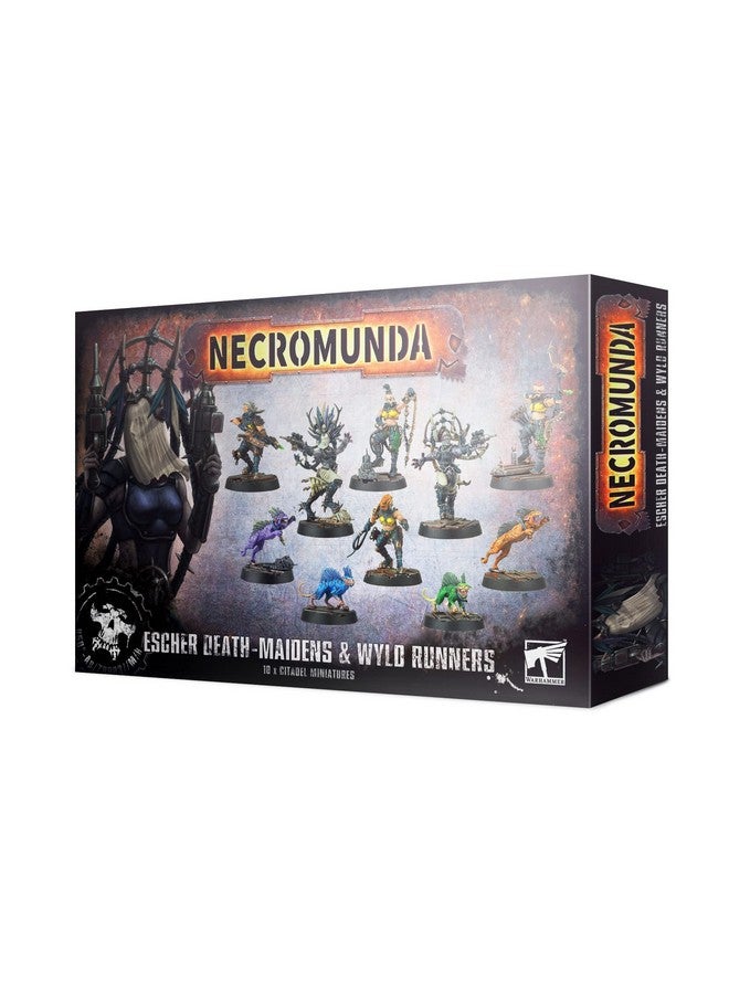 WARHAMMER Games Workshop - Escher Death Maidens & WYLD Runners