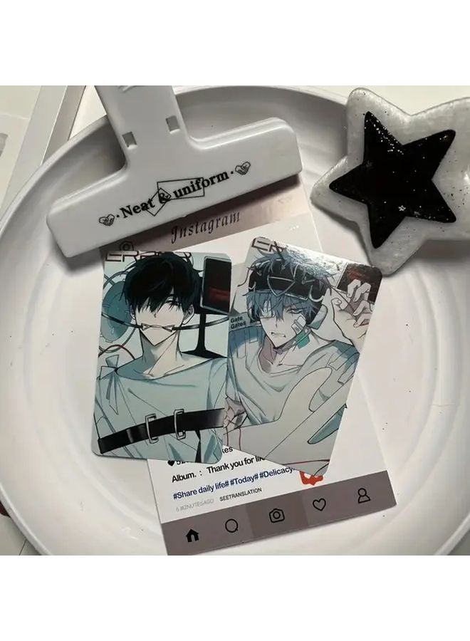 بطاقات أنمي Alien Stage - ورقتان مطبوعتان بدقة عالية للتجميع والديكور والهدايا - Image 5