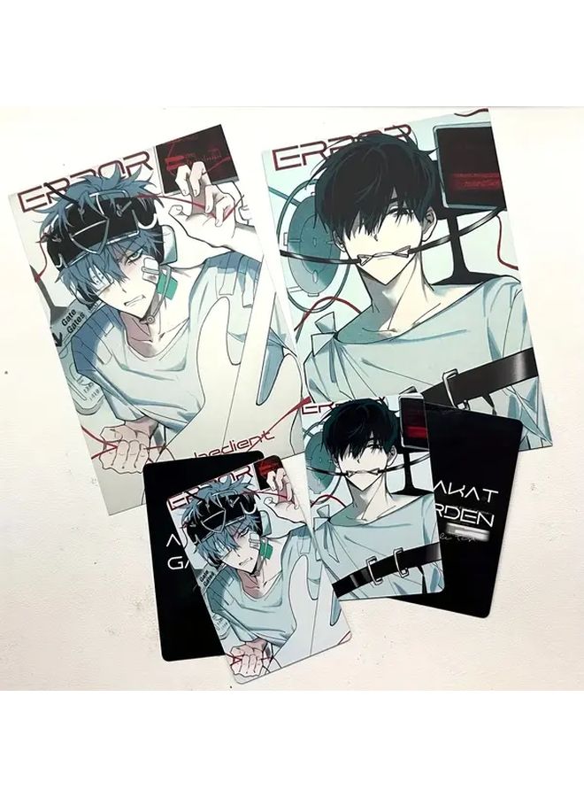 بطاقات أنمي Alien Stage - ورقتان مطبوعتان بدقة عالية للتجميع والديكور والهدايا - Image 3