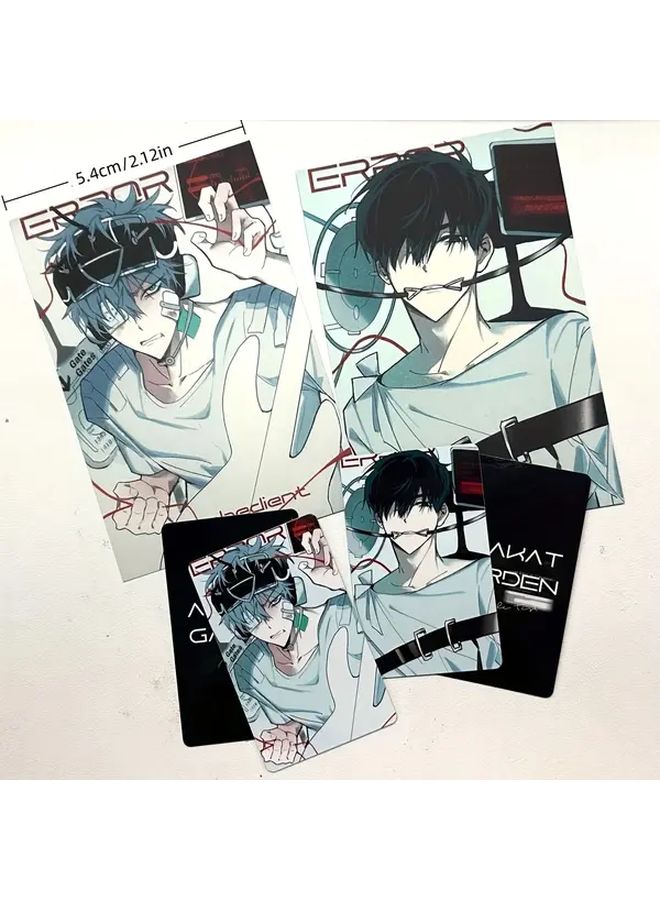 بطاقات أنمي Alien Stage - ورقتان مطبوعتان بدقة عالية للتجميع والديكور والهدايا - Image 1