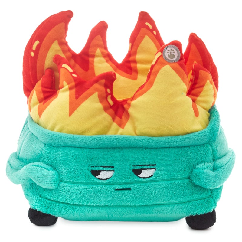 Hallmark Shoebox Dumpster Fire Plush with Sound and Motion I Will Survive Gift for Friends Coworkers Easter Gifts for Kids - Image 3