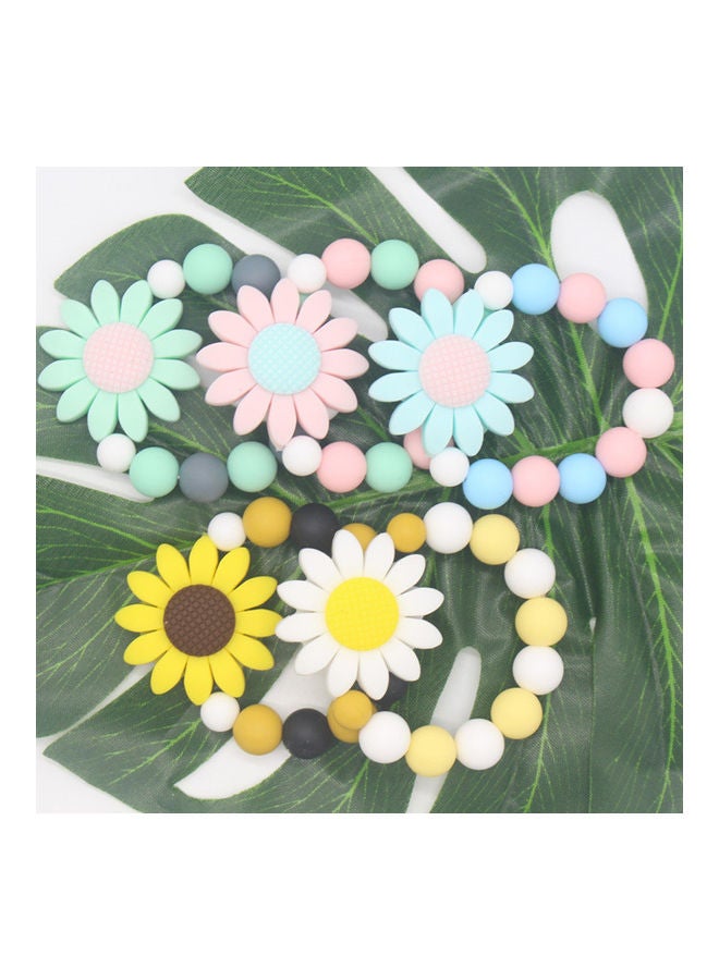 NIBEMINENT Beads Sunflower Bracelet Teether  - Image 2