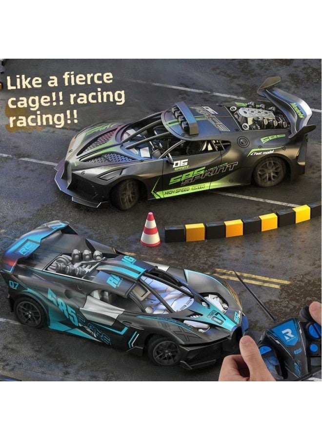 Remote Control Car Charging Edition Wireless Racing Car Drift Fans Small Electric Year Old Boy Toy Car-Color:Enlarged Remote Control Biscuit Gatdi Sports Car -Scale:Standard Version - Image 3