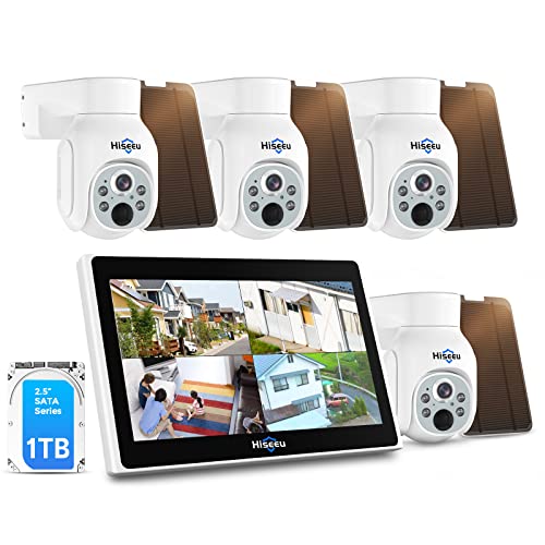 هايسيو Hiseeu Solar Security Camera Outdoor