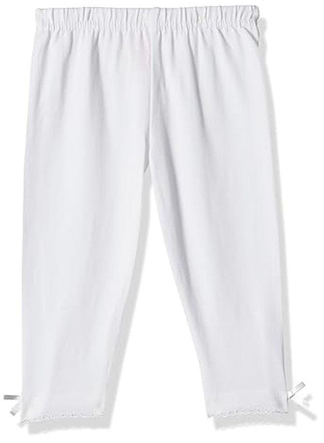 Max Baby Girl Mid Rise Straight Leggings (S23ALG07IVORY_Ivory, 18-24 M - Image 3