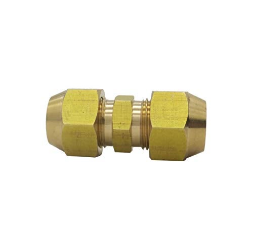 Meter Star Air Conditioning Copper Pipe Extension - 3/8" Flare Nut, Joint Double Connector, Intermediate Connection Head, Free Welding, Fits 3/8 inch Diameter Tubes - Image 4