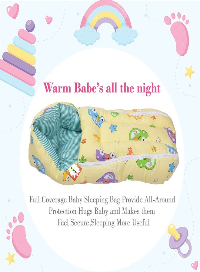 Bantoo New Born Baby Carry Bag/Carry Bed/Baby Wrapper (0-6 Months, Yellow) - Image 3