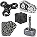 Cybemaga 5 Pcs Fidget Toys Adults Teen Metal Fidgets Spinner Hand Hammer Finger Spin Toy Cool Gadgets Office Desk Toy Stress Relief Sensory Items for Stocking Stuffers for Teen Boys Adult Men Gift - Image 2