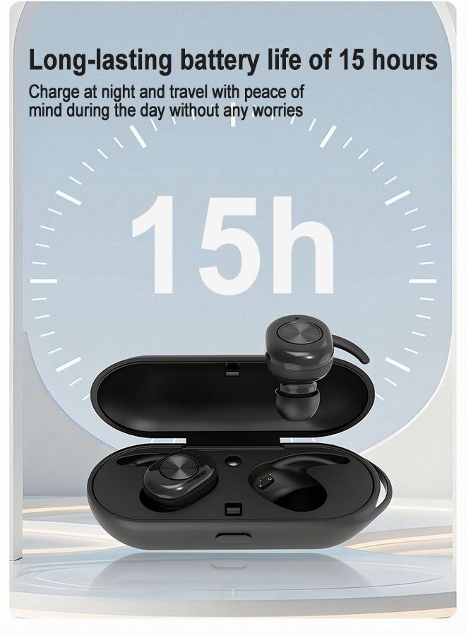 GD Rechargeable Hearing Aid for Seniors & Adults Nearly Invisible Hearing Aids - Noise Cancellation and Clear SoundIn‑Ear Hearing Assistance Device with Charging Case and Extra Ear Tips Suitable for Various Daily Scenarios - Image 3