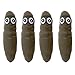 Deermon Novelty 4 Pack Joke Sensory Poo Stress Relief Toys Prank Fake Poop Squeeze Anxiety Fidget Toys with DIY Eyes for Adults Teens Birthday Party Favor - Image 2