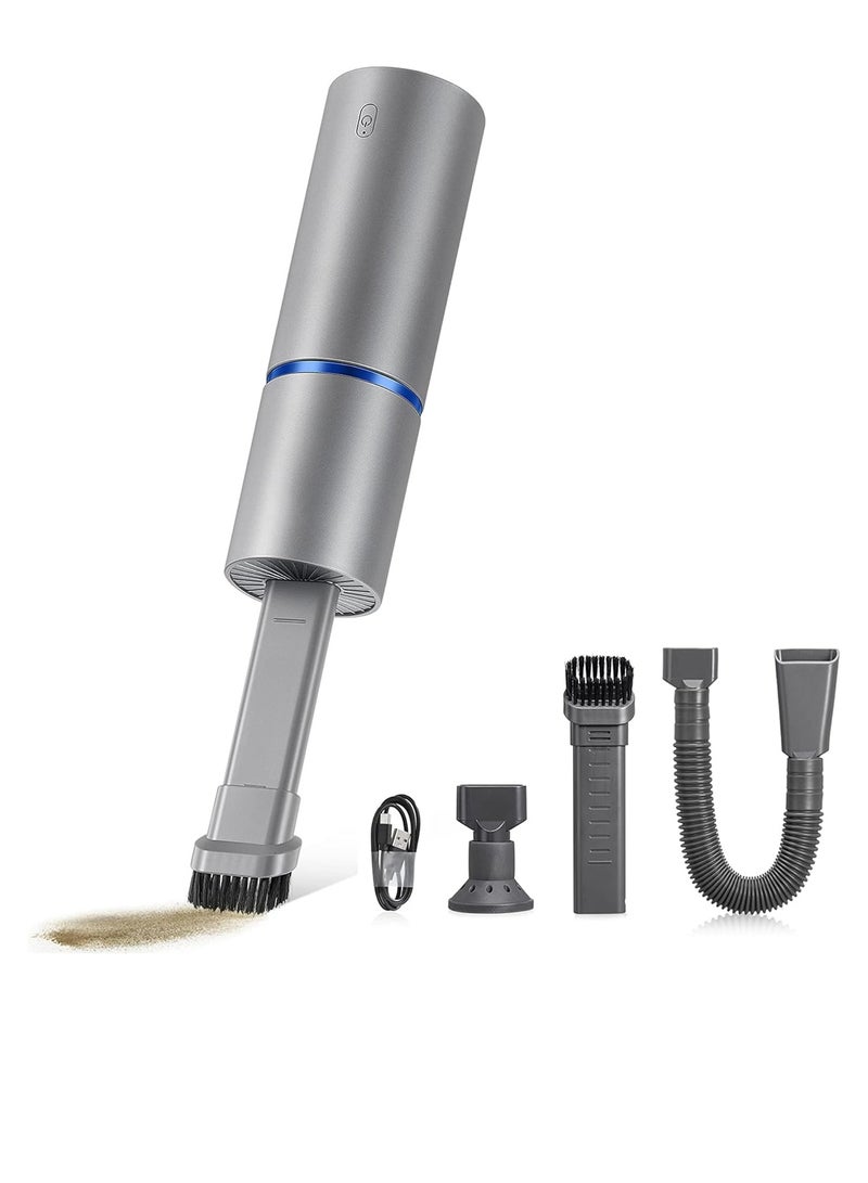 KASTWAVE Mini Vacuum, Air Duster and Hand Pump 3 in 1, Cordless Handheld Vacuum, USB Rechargeable, Easy to Clean Desktop, Keyboard, Drawer, Car Interior and Other Crevices, Small Spaces - Image 1