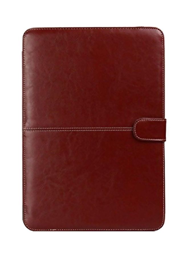NIBEMINENT Protective Laptop Cover Case For Apple Macbook 13-13.3 Inch Brown  - Image 1
