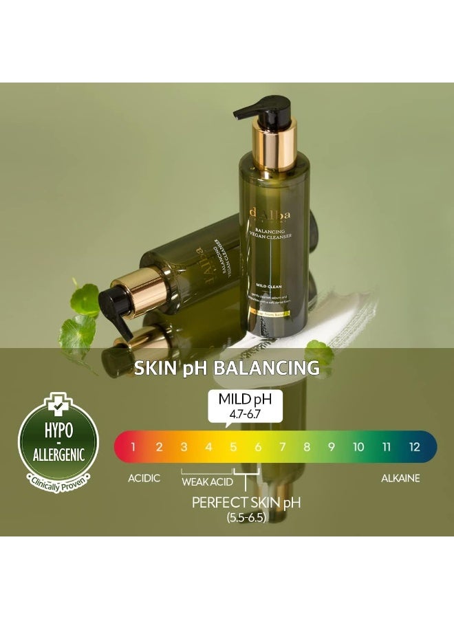 دي'ألبا d'alba Italian White Truffle Mild Skin Balancing Vegan Cleanser, Hydrating and Calming Cleanser, Mild pH Cleanser with White Truffles for Sensitive Skin, Korean Skincare - Image 2