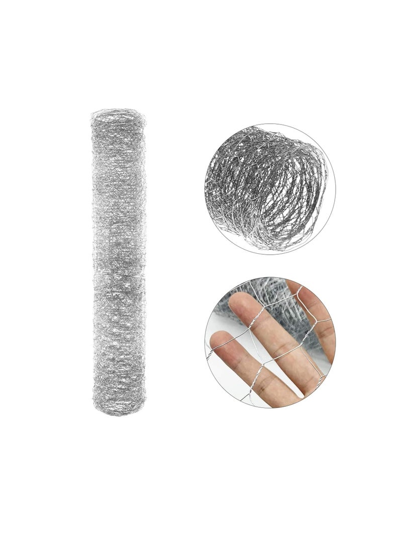 Robustline wire mesh fence - wire mesh fine mesh - aviary wire hexagonal mesh - mesh for garden, front yard, terrace and balcony 12 Feet (3FT X 12FT) - Image 2
