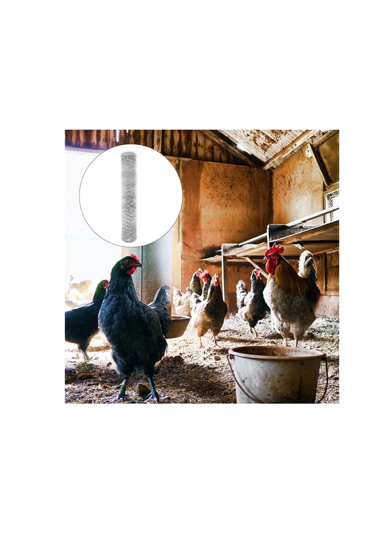 Robustline wire mesh fence - wire mesh fine mesh - aviary wire hexagonal mesh - mesh for garden, front yard, terrace and balcony 12 Feet (3FT X 12FT) - Image 3