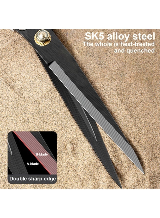 RVETEE Wool Hand Shears for Sheep Trimming Sheep Wool Scissor with Spring - Image 4