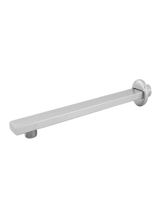 TAPSA LUXURY BATHING Tapsa Stainless Steel 24 Inch Rectangle Shower Arm|Shower Rod (Pack of 1) For Overhead Shower With Flange Chrome Finish, Suitable For All Types Overhead Shower (Wall Mount Installation Type) - Image 1
