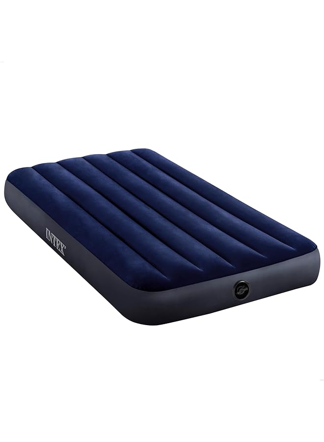 INTEX Dura Beam Series Classic Downy Airbed Blue 64757 - Image 1