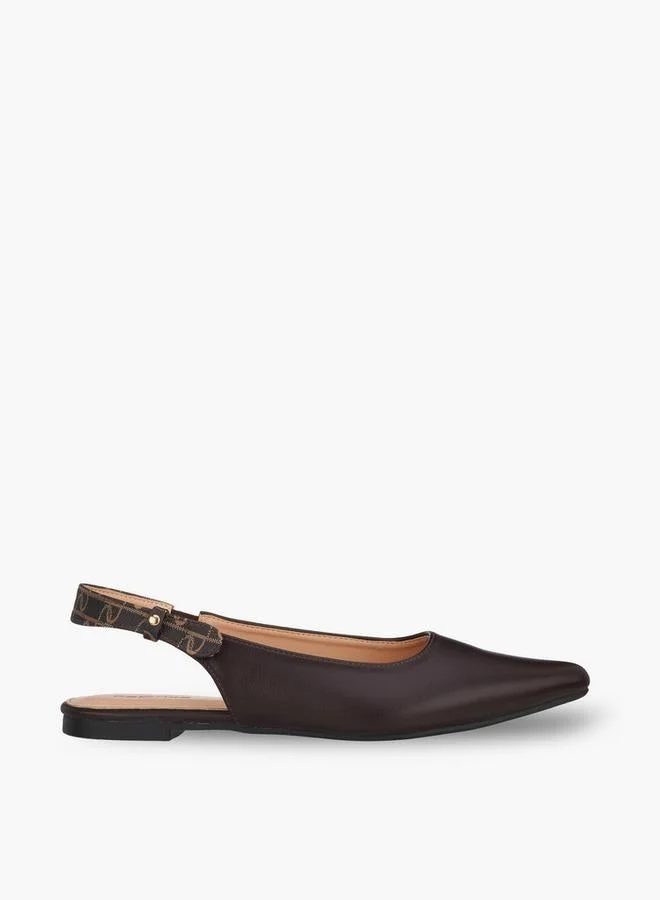 بابريكا Women Pointed Toe Slingback Mules