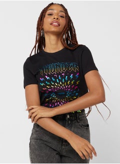 Graphic Crew Neck T-Shirt