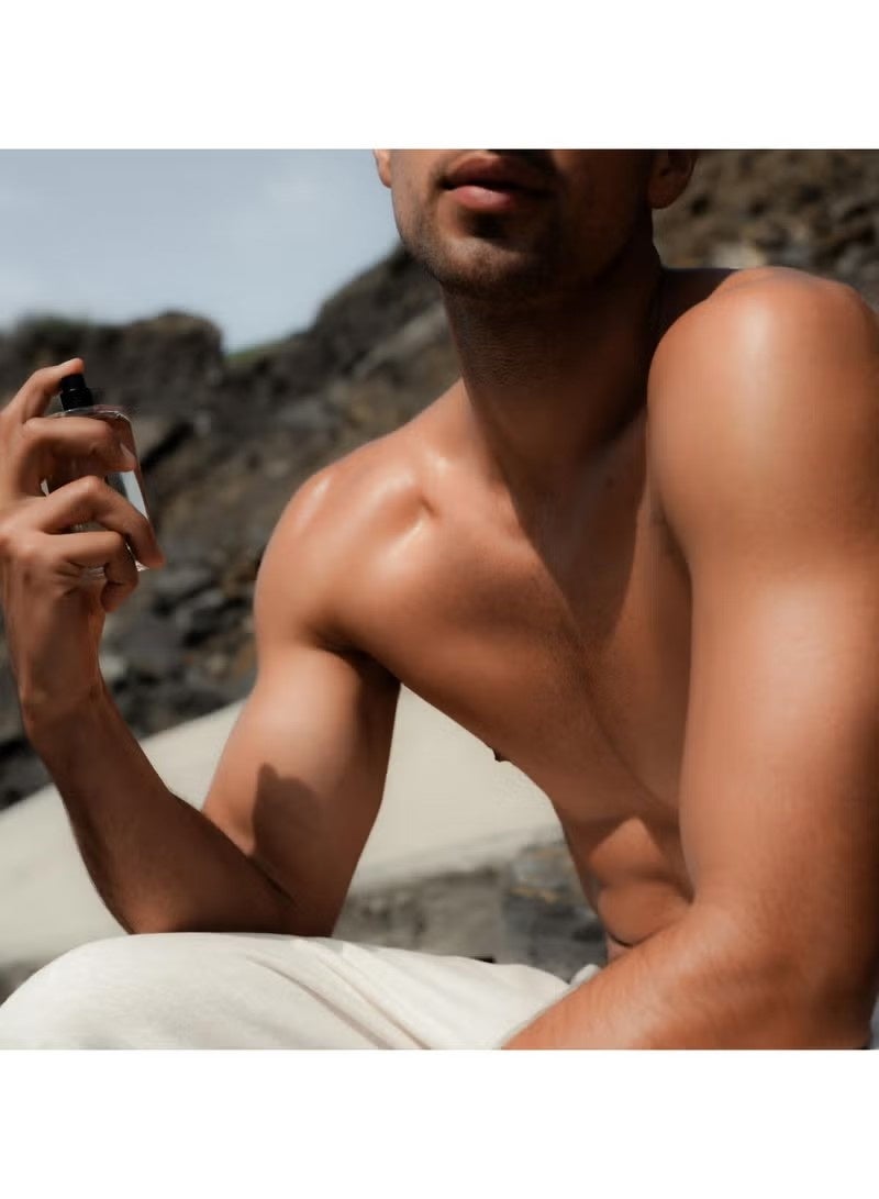 Salt & Stone Body Mist, Bergamot & Hinoki Scent, Skincare Infused Perfume Hair & Body Spray for Women and Men, Hydrating Fragrance with Glycerin and Red Algae, Vegan, Cruelty Free, 3.4 fl oz - Image 3