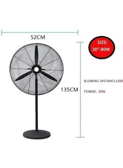 SUN SHINE High Velocity Metal Stand Fan  - Image 2
