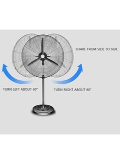 SUN SHINE High Velocity Metal Stand Fan  - Image 5