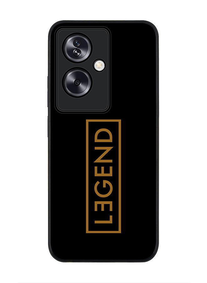 Stylizedd Rugged Black Edge Case for OnePlus Nord N30 SE, Slim fit Soft Case Flexible Rubber Edges Anti Drop TPU Gel Thin Cover - Legend - Image 1