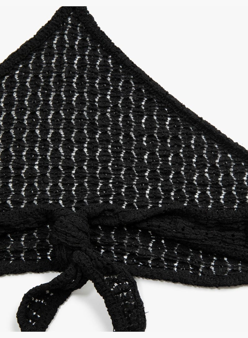 KOTON Halter Neck Bikini Top - Image 5
