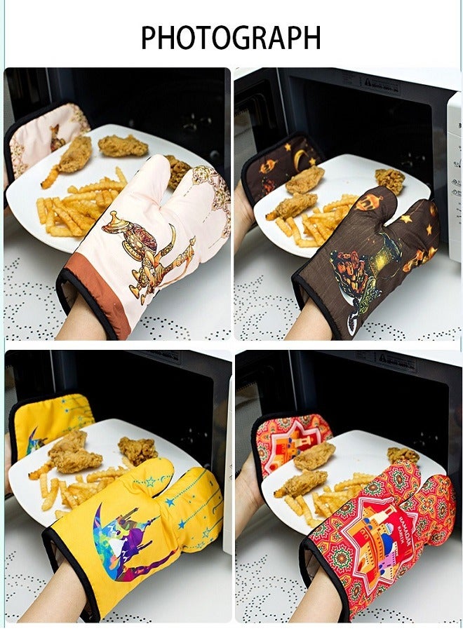 E COMMERCE  BAG Kitchen Apron With Oven Glove Oil And Water Proof Apron Kit Set For Men And Women  - Image 5