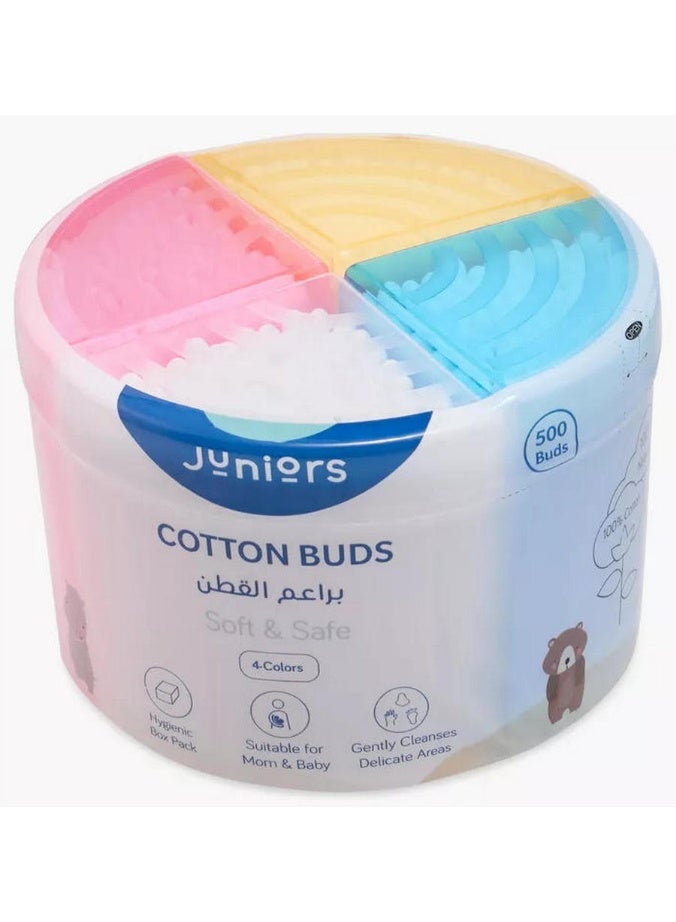 JUNIORS 500 Piece Cotton Buds Set - Image 1