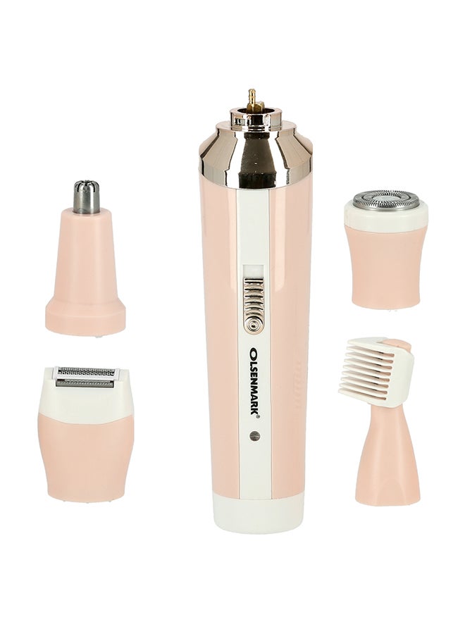 Olsenmark 4-In-1 Shaver Suit Pink/White/Gold - Image 1