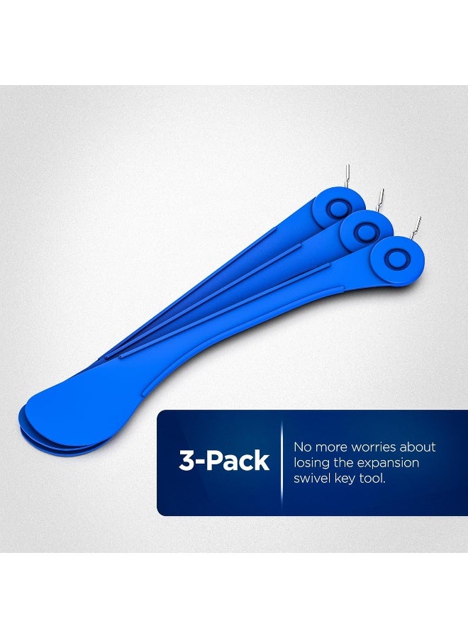 Galvanox Dental Orthodontic Expansion Swivel Key Tool for Palatal Expanders (3 Pack) - Image 4