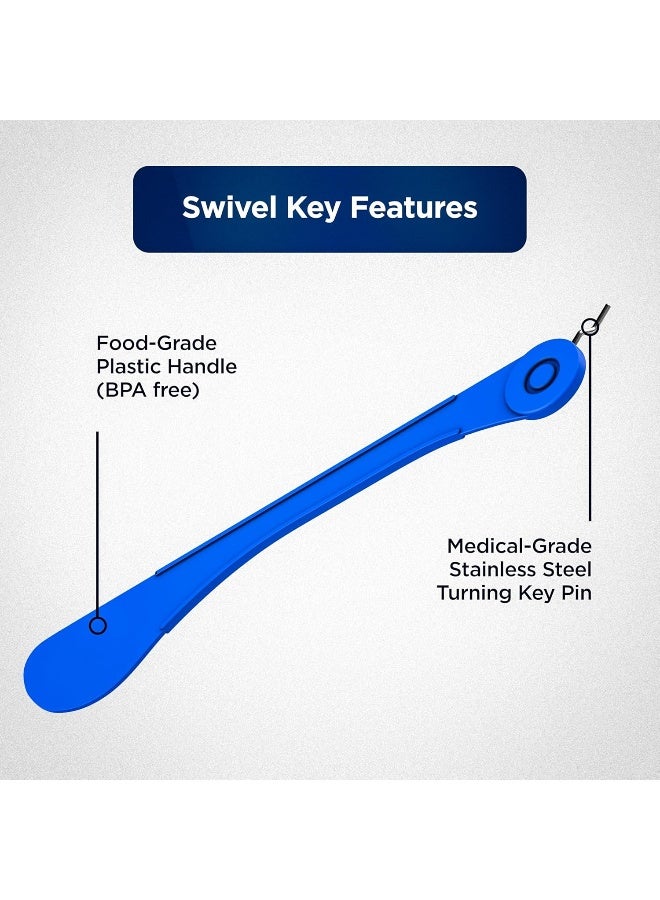 Galvanox Dental Orthodontic Expansion Swivel Key Tool for Palatal Expanders (3 Pack) - Image 2