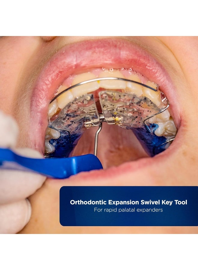 Galvanox Dental Orthodontic Expansion Swivel Key Tool for Palatal Expanders (3 Pack) - Image 5