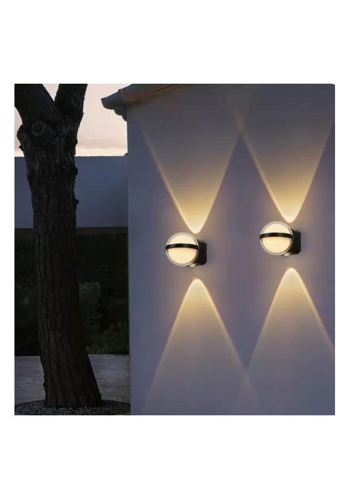Modern LED Wall Light – 3000K Warm White Waterproof Indoor/Outdoor Fixture - Image 4