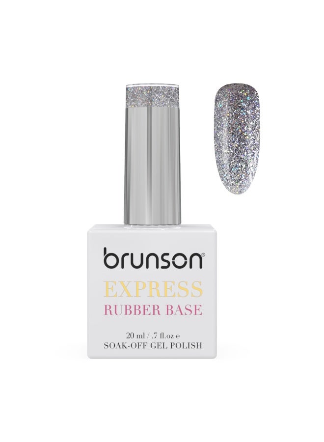 brunson Rubber Base Gel Nail Polish 20Ml - French Rubber Base Coat Long-Lasting, Durable And Chip-Resistant Nail Strengthener Gel Nail Polish Base Coat For Manicure And Pedicure