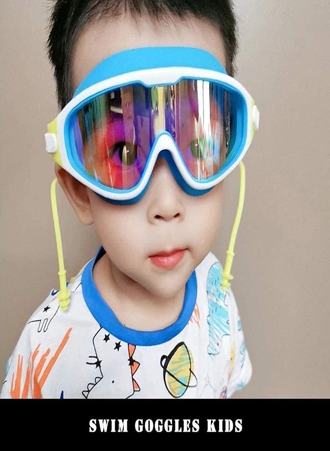 Ostin Swimming Goggles Portable Water Resistant Anti Fog Swimming Eyewear, Anti-Fog UV Protection, Wide Vision Swim Glasses with Ear Plugs for Men Women Youth - Image 4