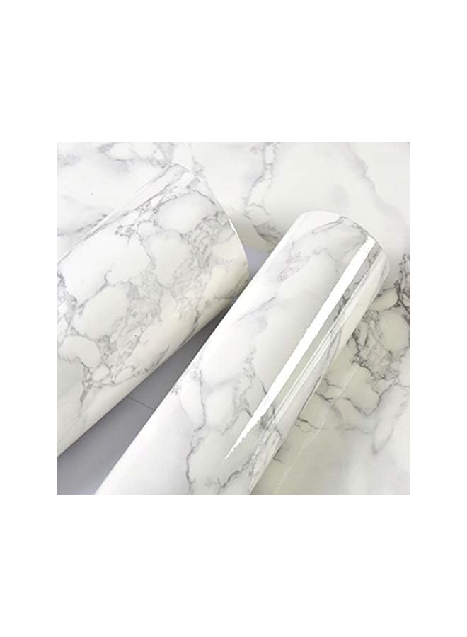 erorex Marble Pattern Self- Adhesive Water-Resistant Removable Peel And Stick Pvc Wall Stickers For Living Room Bathroom Kitchen (5M X 60Cm) - Image 2