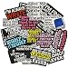 HappFestiv 20 Pcs Inspirational Iron OnSew On Patches Random Phrase Embroidered Applique Clothes Backpacks Hats Pants Jackets Jeans Decoration Party Favors DIY Accessories - Image 2