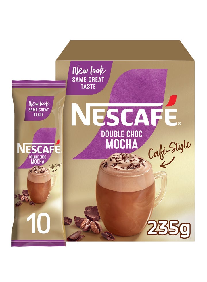 Double Choco Mocha Coffee Mix 10 Sachets