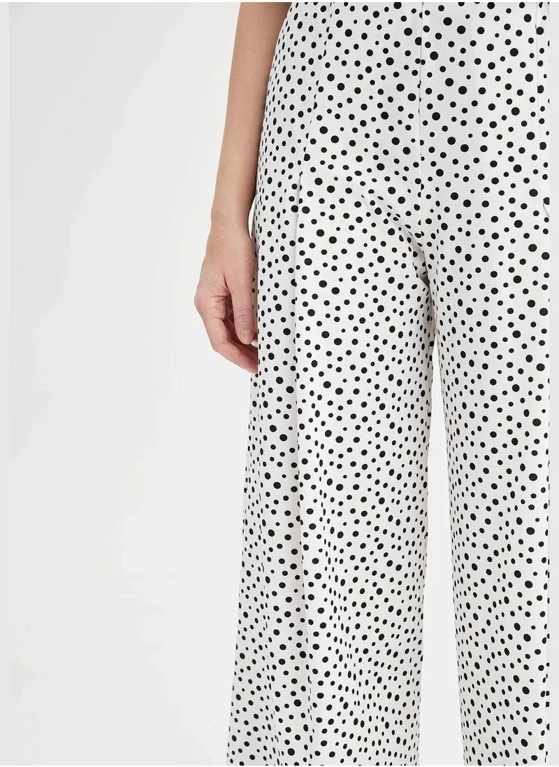 DeFacto Relax Fit Wide Leg Palazzo Trousers
