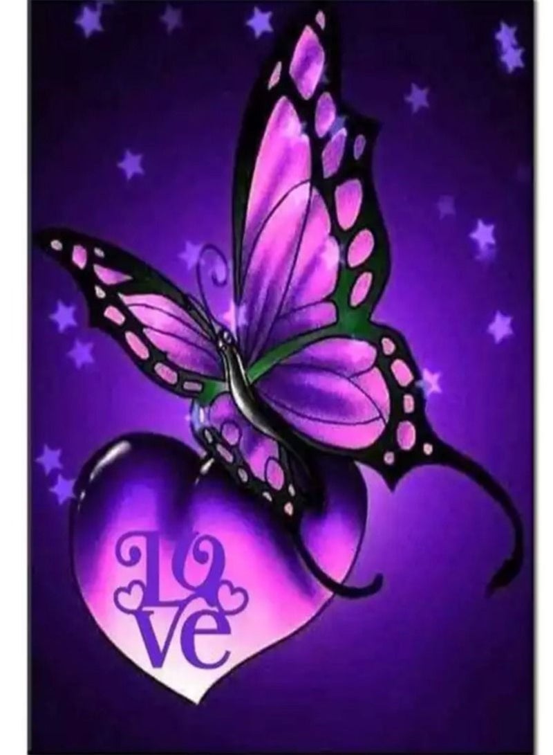 استراتيجية لوحة فنية بألماس دائري خماسي الأبعاد يمكنك صنعها بنفسك متعدد الألوان - Image 1