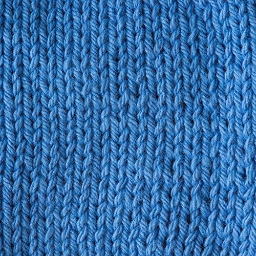 Lily Sugar 'N Cream Super Size Solid Yarn, 4oz, Gauge 4 Medium, 100% Cotton - Blueberry - Machine Wash & Dry - Image 4