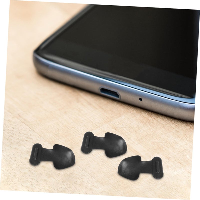 5pcs Flexible Silicone Pin Plug Cap Set for Phone Ports Dustproof Lightweight - Image 5