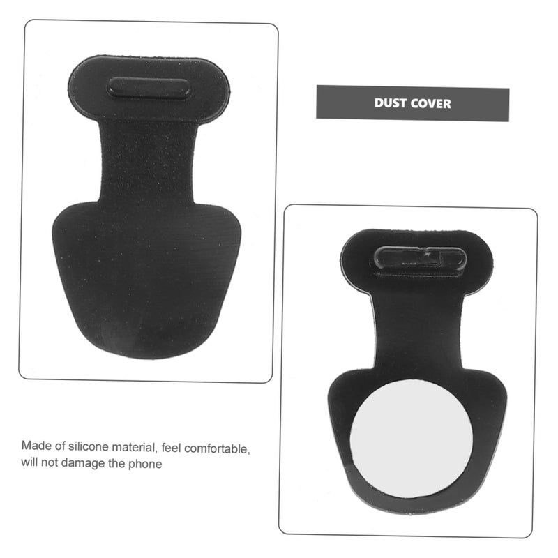 5pcs Flexible Silicone Pin Plug Cap Set for Phone Ports Dustproof Lightweight - Image 4