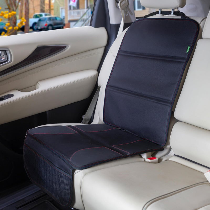 PIDO Car Seat Protector for Child Seat, 2 Pack Seat Protector with Thick Padding, Seat Covers to Protect Your Fabric and Leather Seats - Image 2